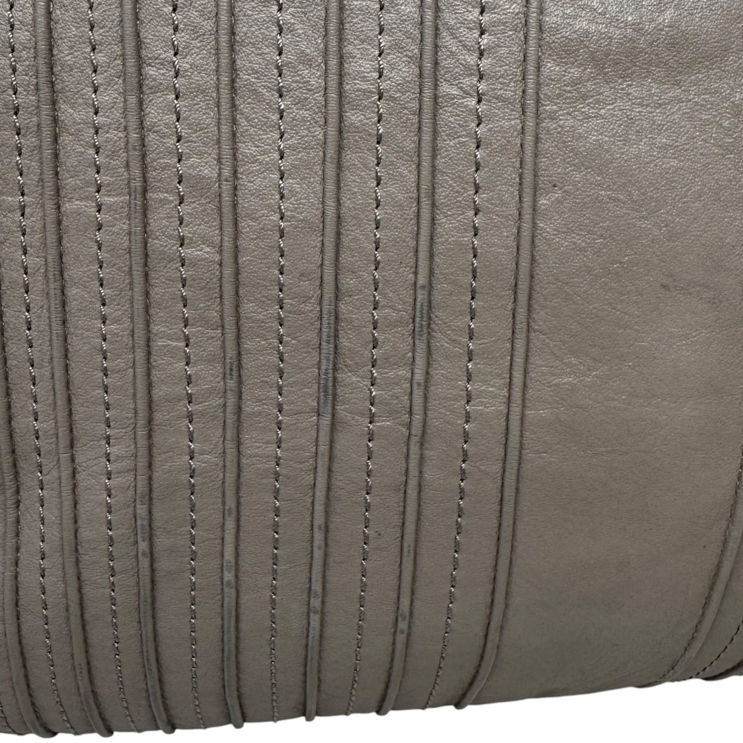 Madison Pintuck Hobo Handbag Designer By Coach, Size: Medium