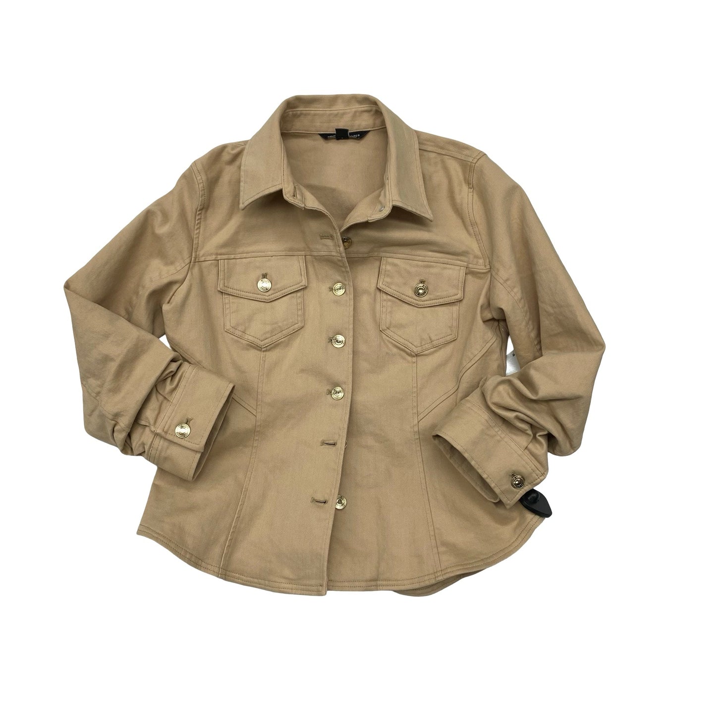 Jacket Other By Boston Proper In Brown, Size:S