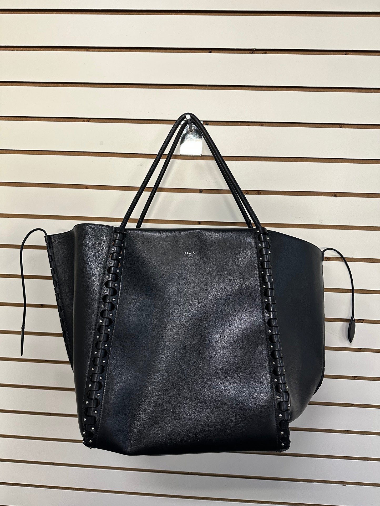 Tote Designer By Alaia, Size: Large