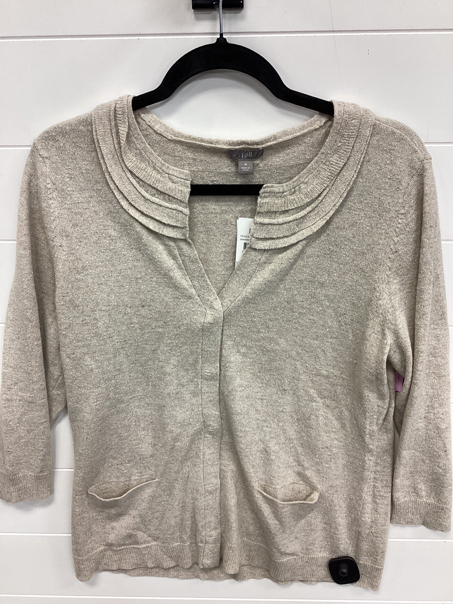 Top Ls By J. Jill In Cream, Size:M