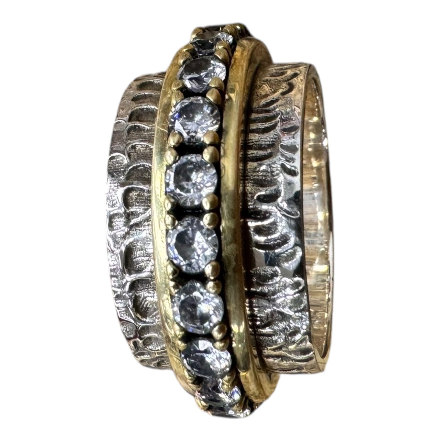 Ring Statement 925 By Cmc In Silver, Size:8