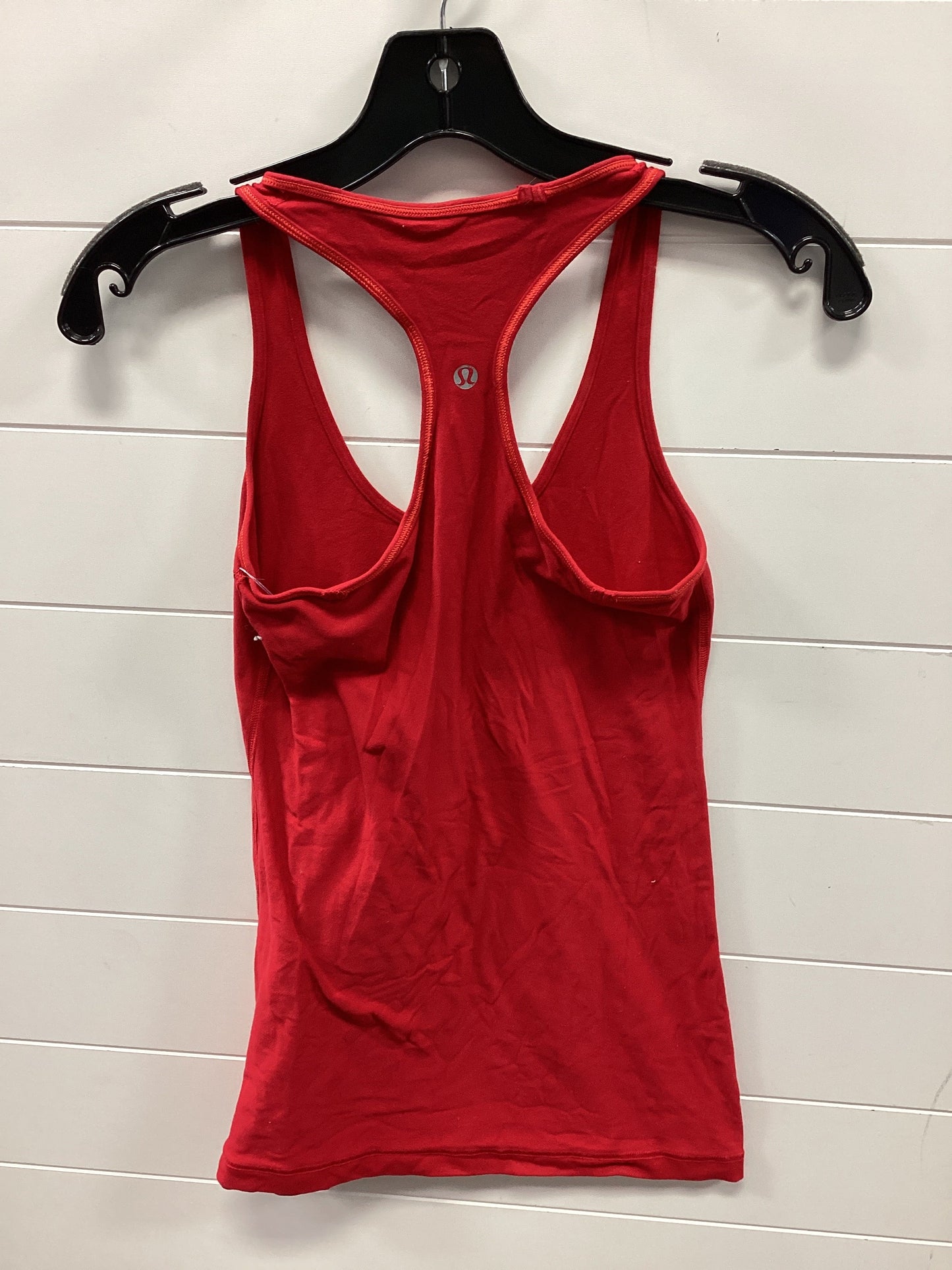 Athletic Tank Top By Lululemon In Red, Size:4