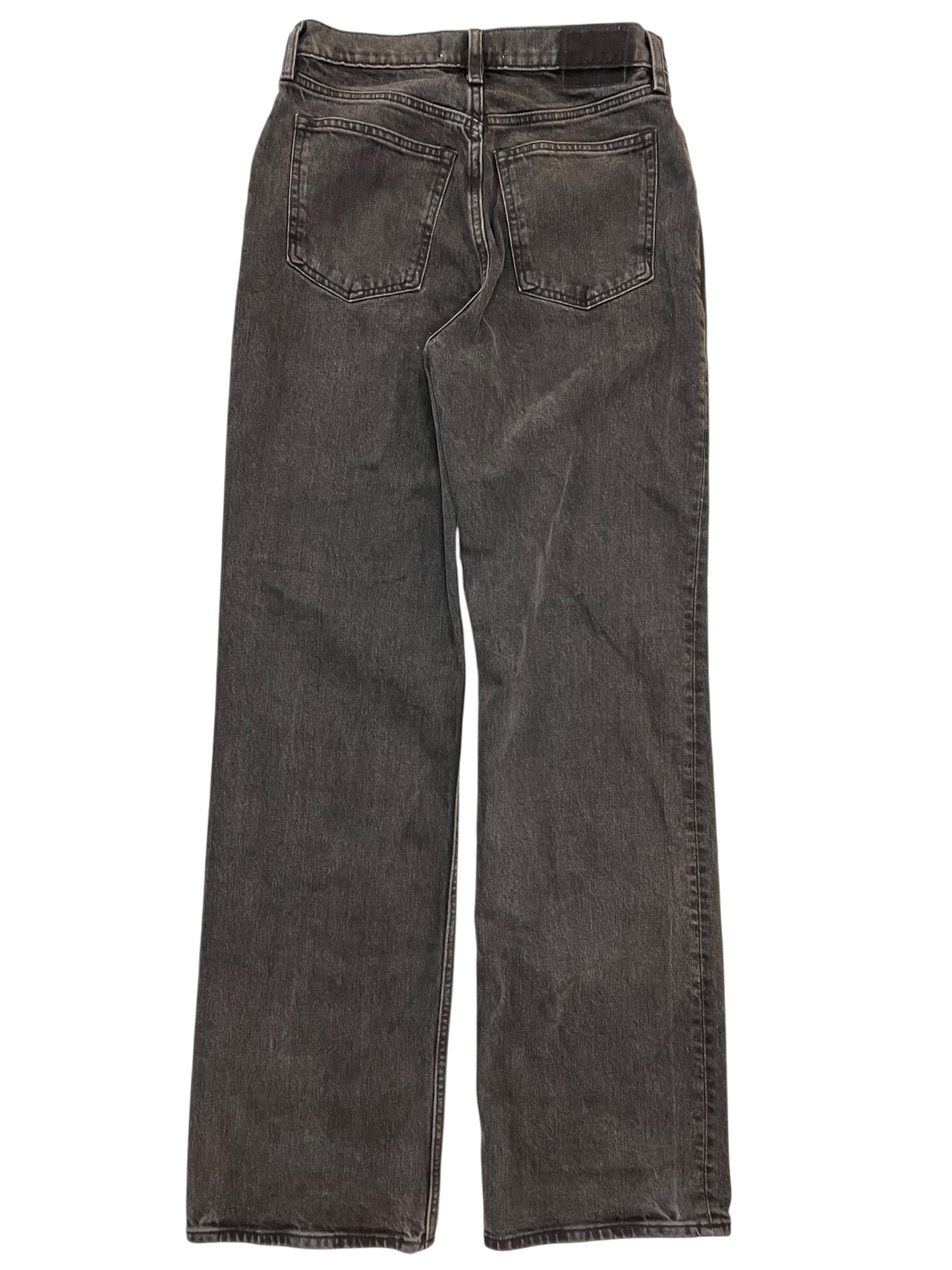 Jeans Boyfriend By Abercrombie And Fitch In Black Denim, Size:6L