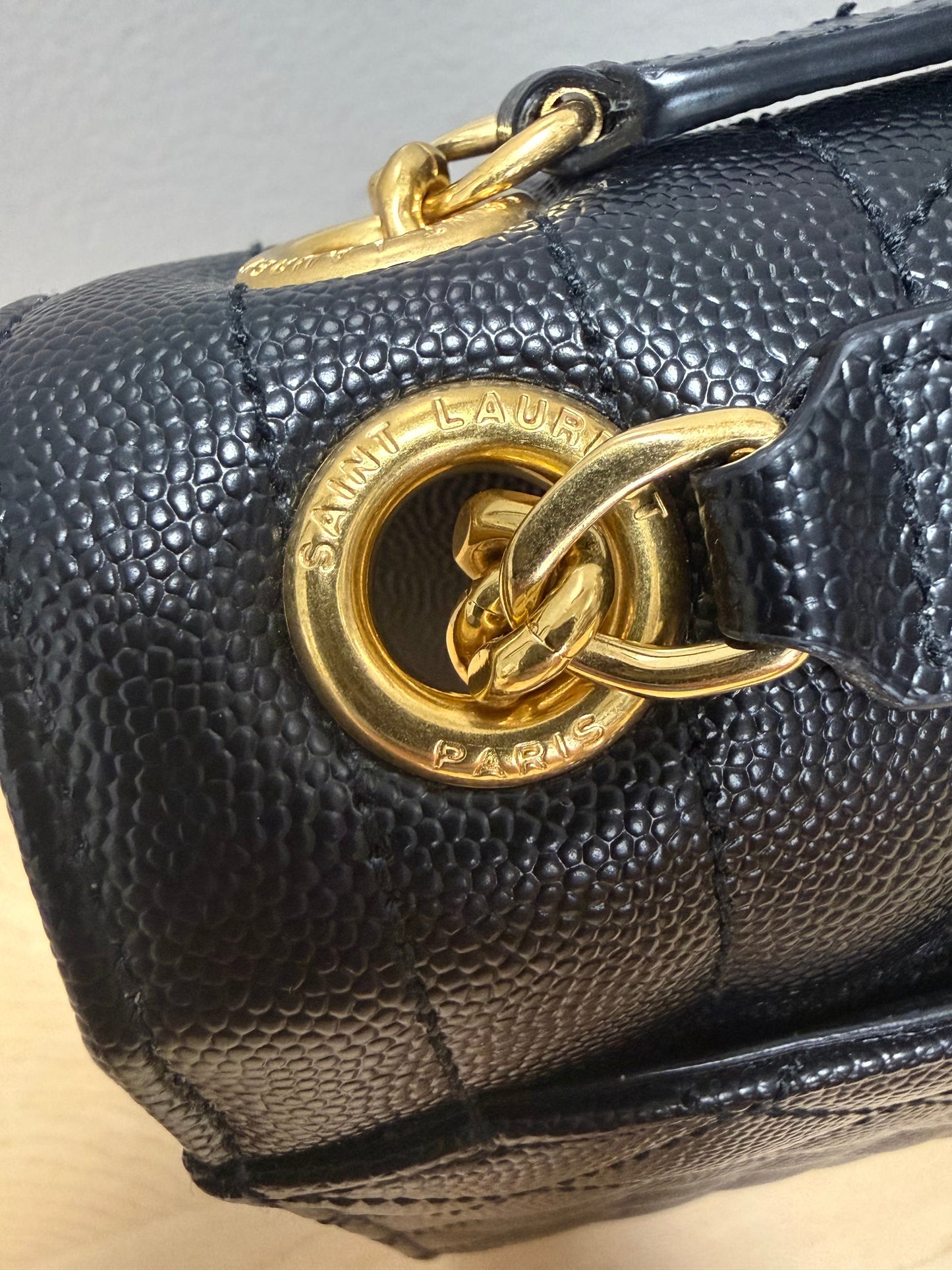 Handbag Luxury Designer By Yves Saint Laurent, Size: Medium