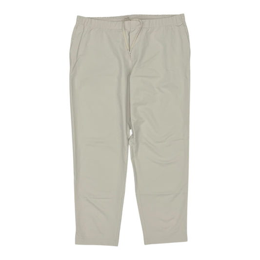 Athletic Pants By Lululemon In Cream, Size:Xxxl