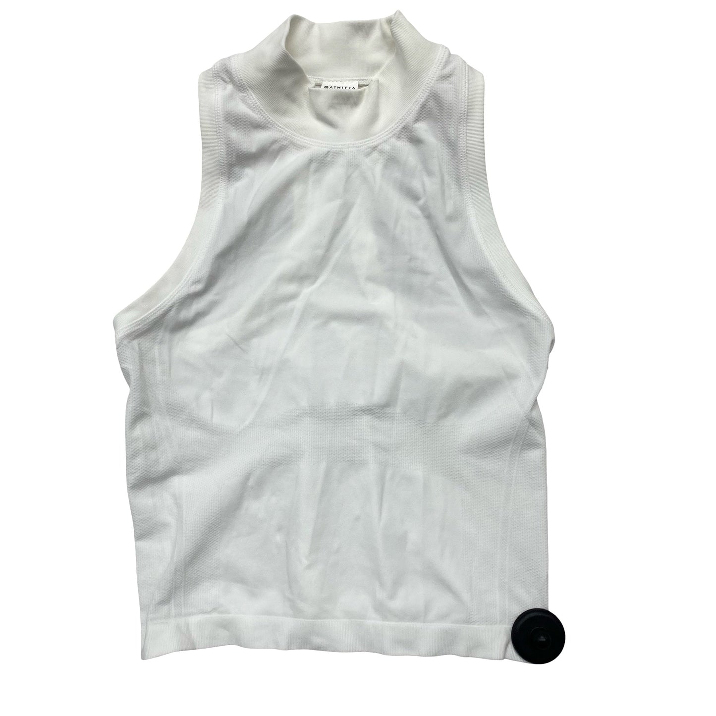 Athletic Tank Top By Athleta In White, Size:S