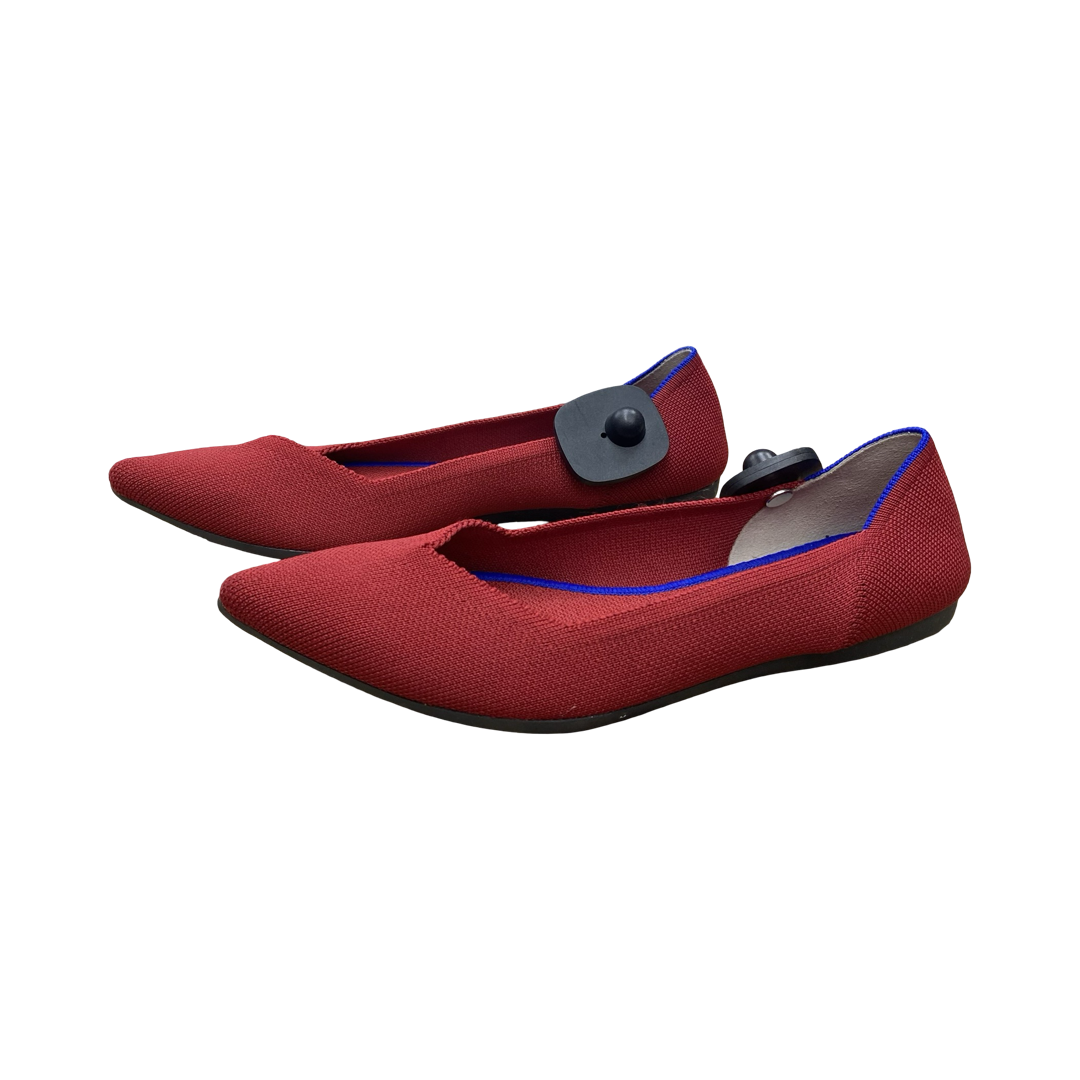 Shoes Designer By Rothys In Red, Size:9