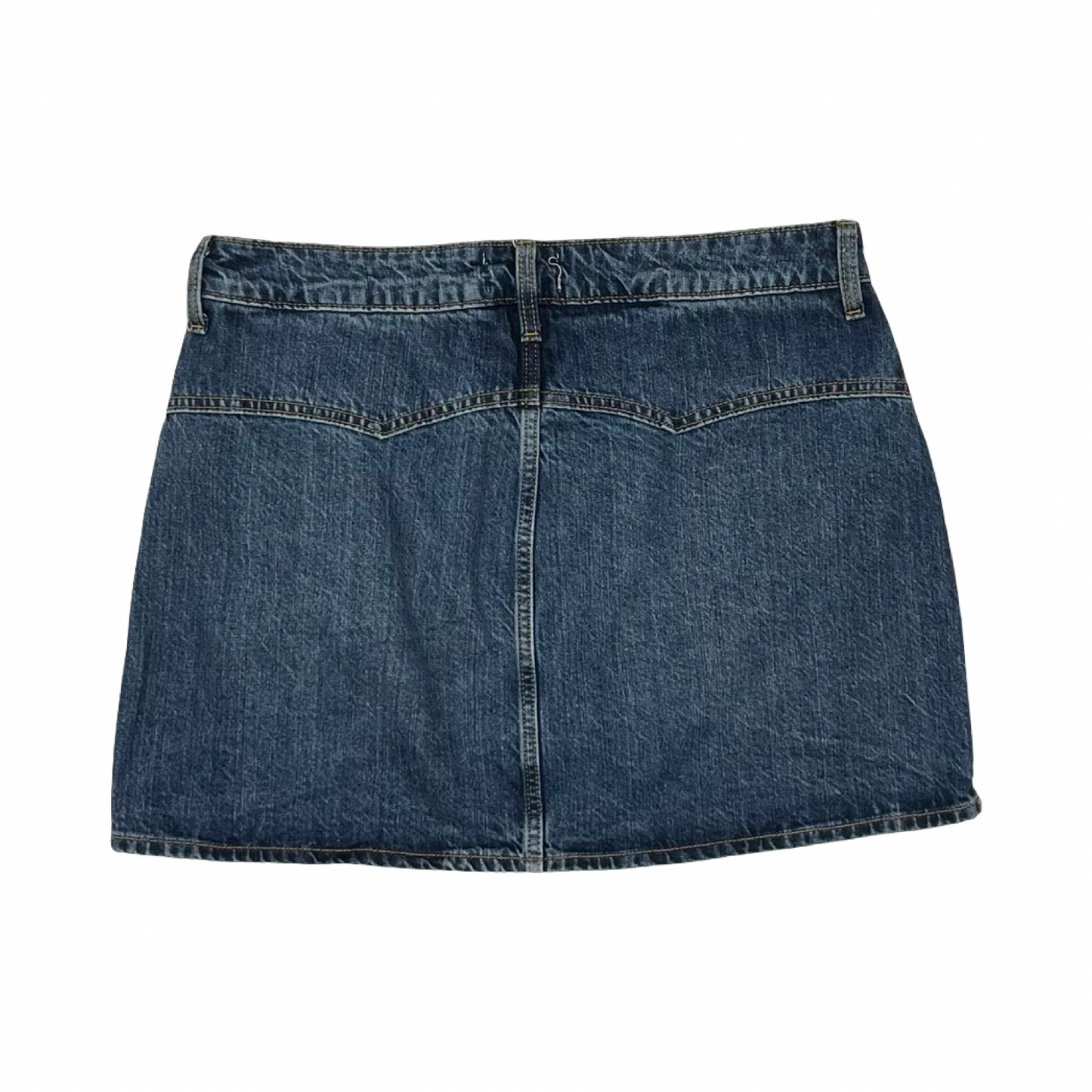Skirt Mini & Short By Universal Thread In Blue Denim, Size:10