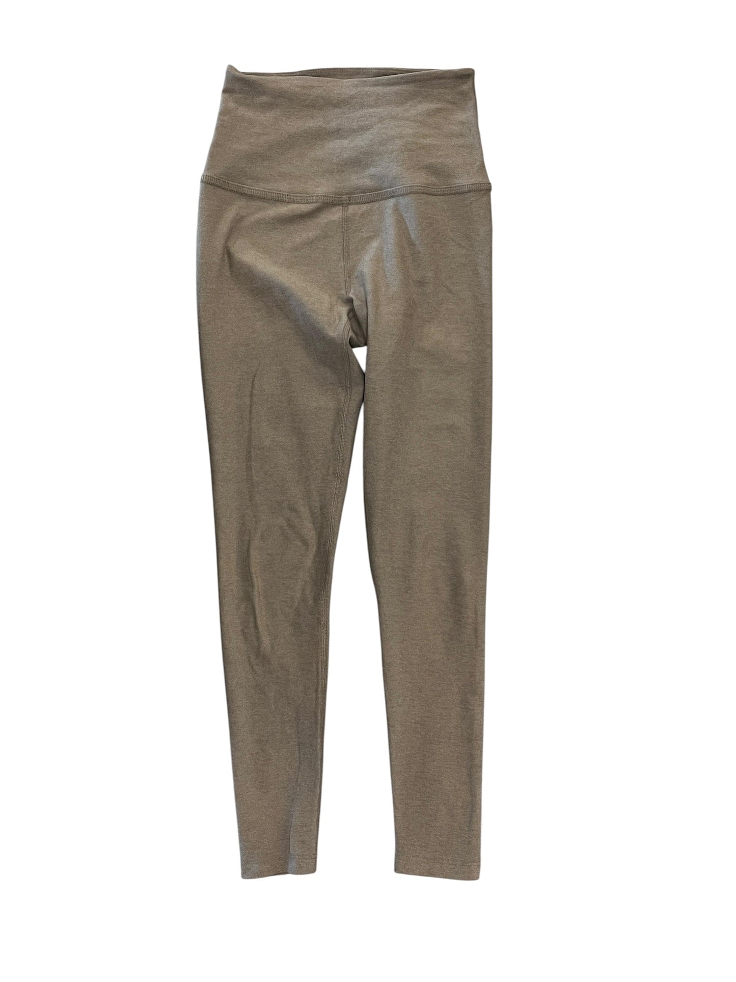 Athletic Leggings By Beyond Yoga In Taupe, Size:Xs
