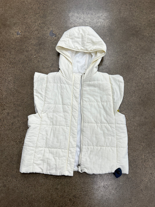 VEST PUFFER & QUILTED by JODIFL In CREAM, Size: L