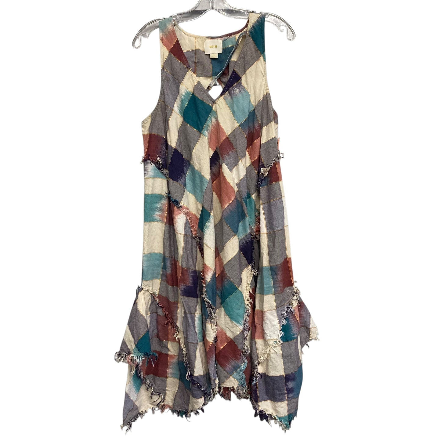 Dress Casual Midi By Maeve In Multi, Size:L