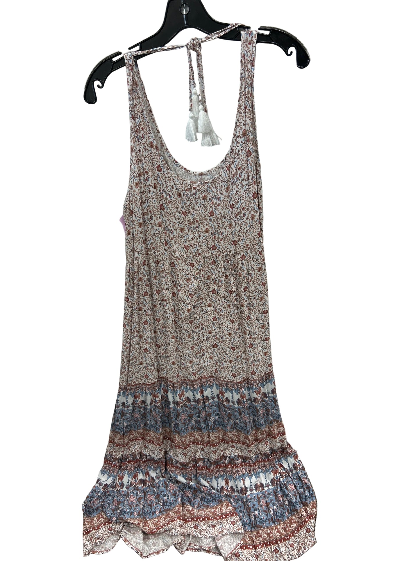 Dress Casual Maxi By Tribal In Cream, Size:Xl