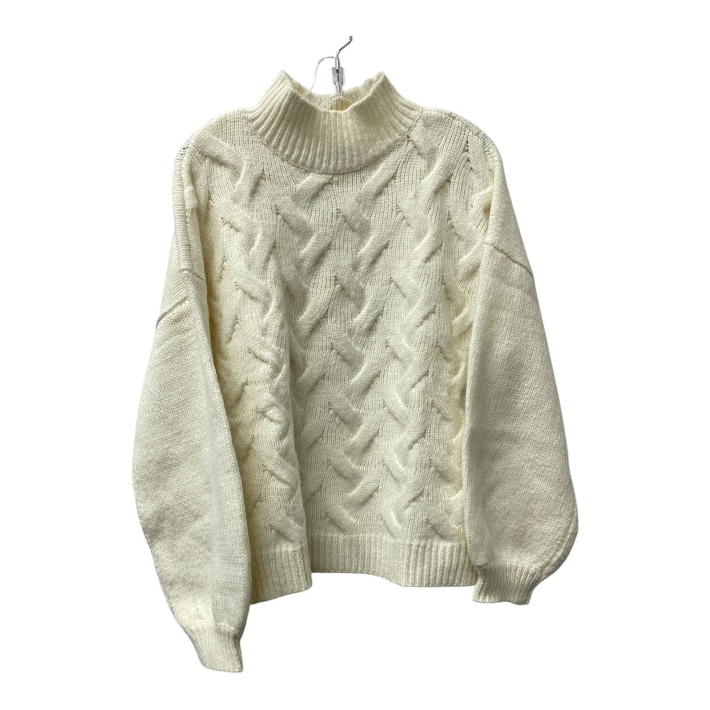 Sweater By Nine West In Cream, Size:Xl