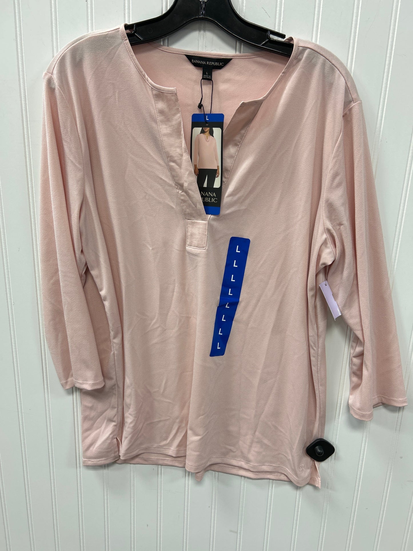 Top Ls By Banana Republic In Pink, Size:L