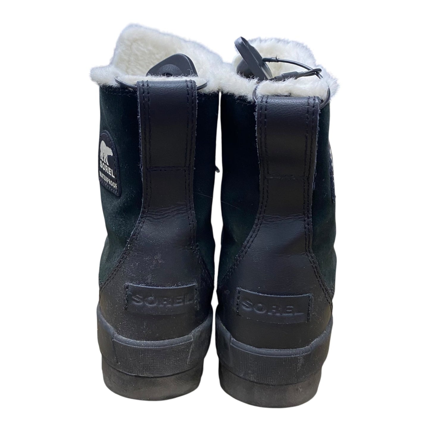 Boots Designer By Sorel In Black & White, Size:7.5