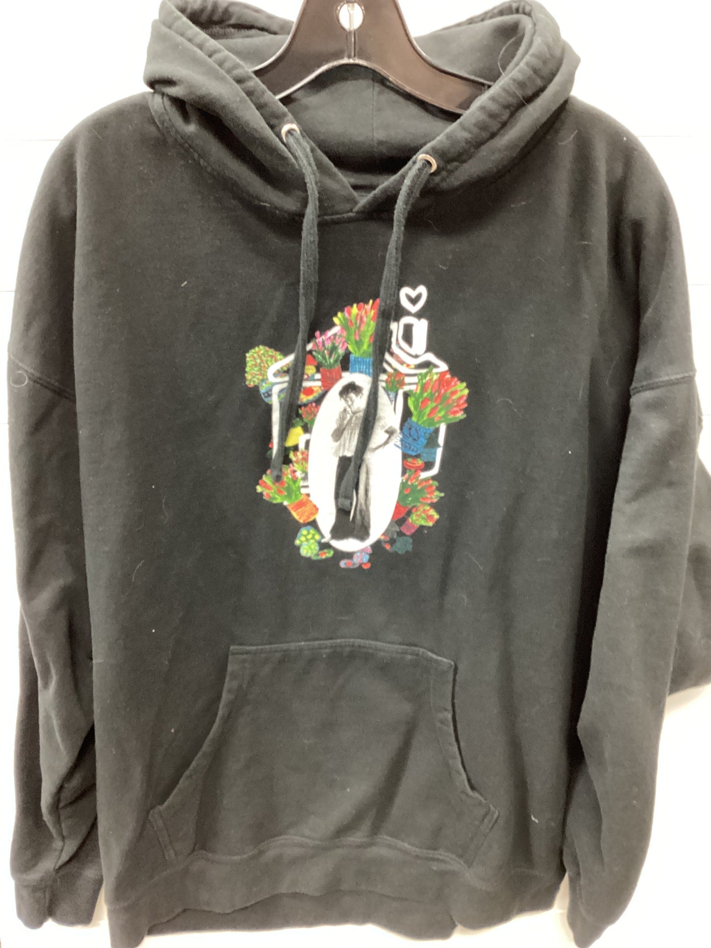 Sweatshirt Hoodie By Cmc In Black, Size:2X