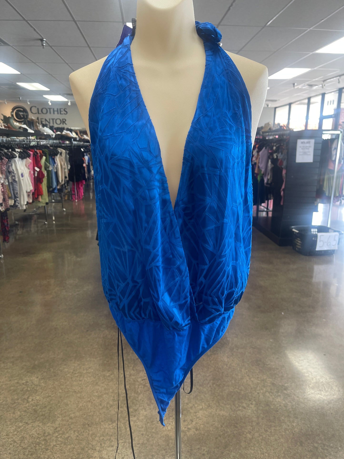 BODYSUIT by BEBE In BLUE, Size: L