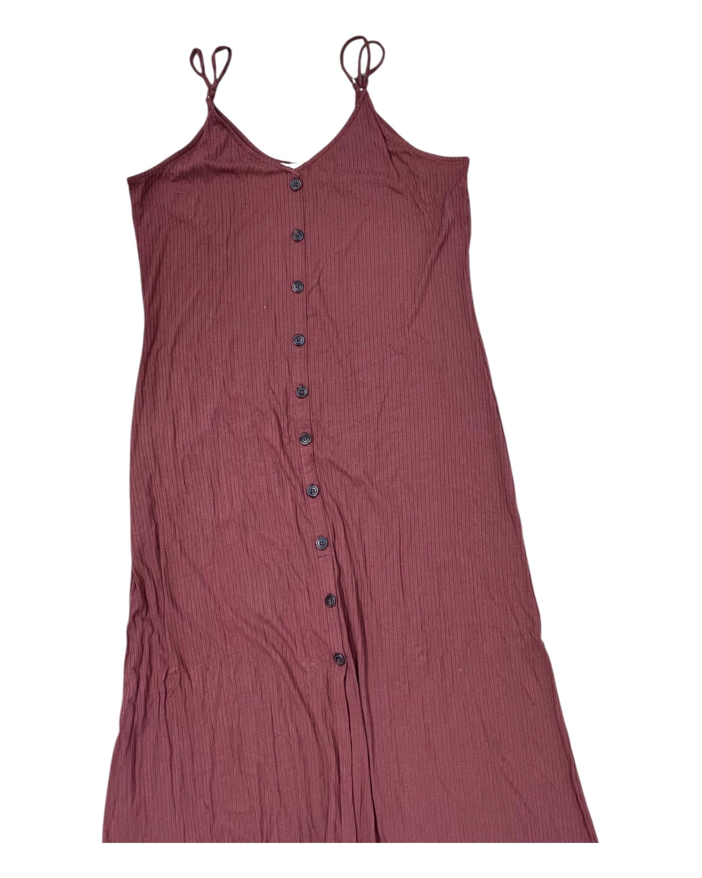 Dress Casual Maxi By Loft In Brown, Size:L