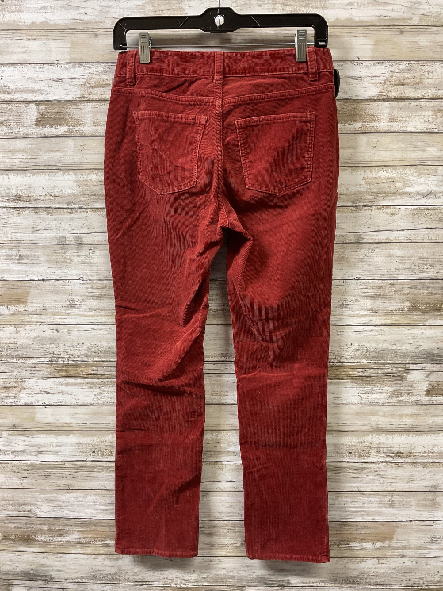 Pants Corduroy By Talbots In Red, Size:4P