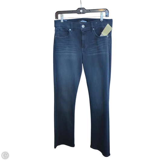 Jeans Boot Cut By Express In Blue Denim, Size: 6p