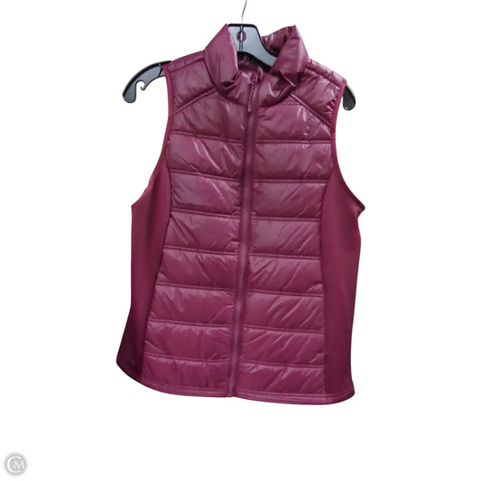 Vest Puffer & Quilted By Avia In Purple, Size: M