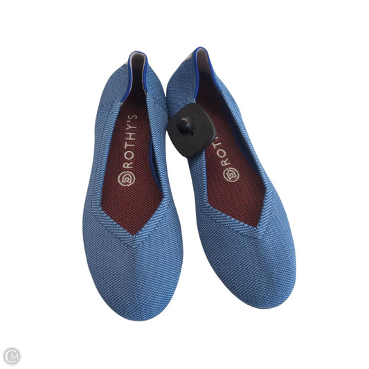 Shoes Flats By Rothys In Blue, Size: 7.5