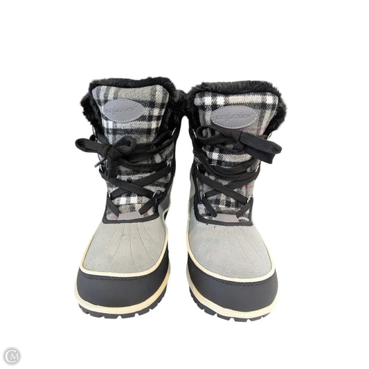 Boots Snow By Comfortview In Grey, Size: 11