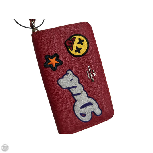 Wallet Designer By Coach, Size: Small