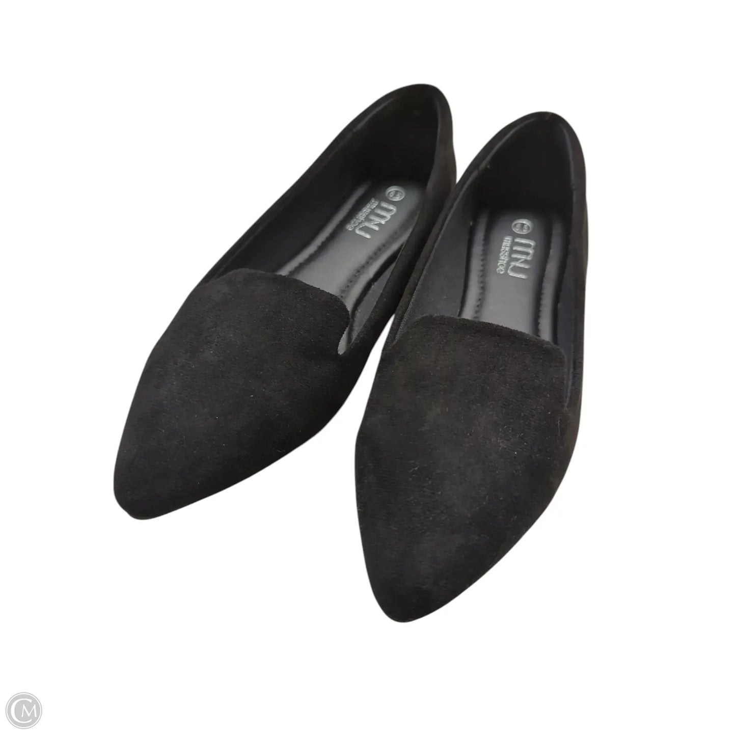 Shoes Flats By Clothes Mentor In Black, Size: 6.5