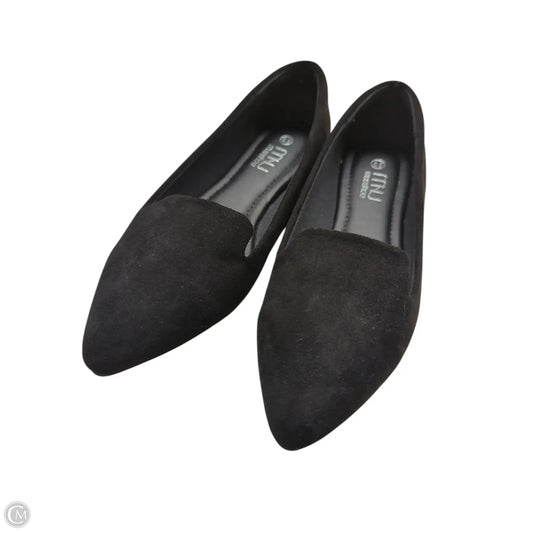 Shoes Flats By Clothes Mentor In Black, Size: 6.5