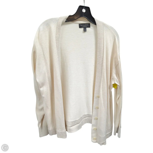 Cardigan By Banana Republic In Ivory, Size: L