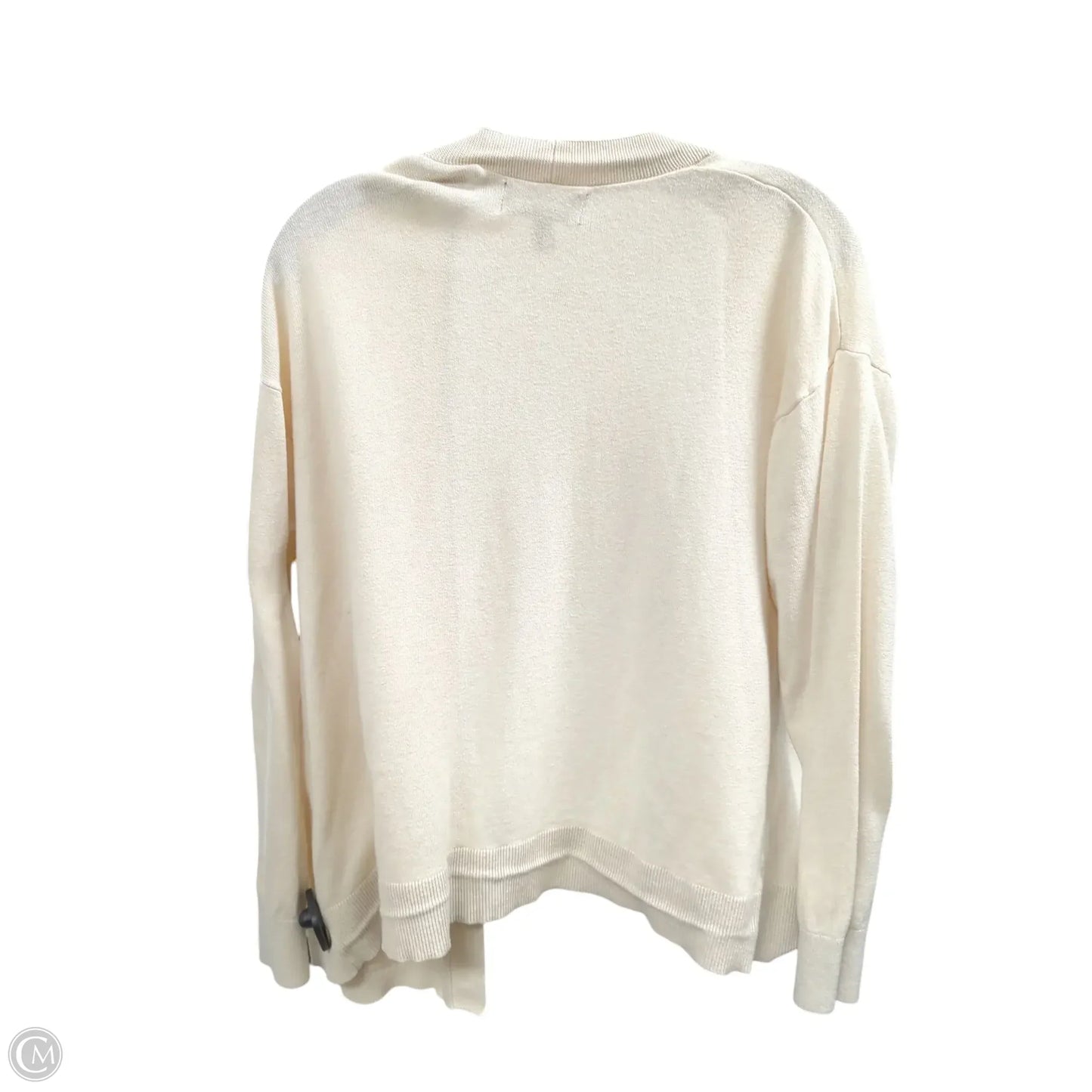 Cardigan By Banana Republic In Ivory, Size: L