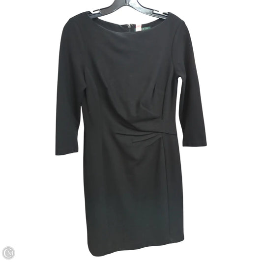 Dress Party Short By Lauren By Ralph Lauren In Black, Size: 4