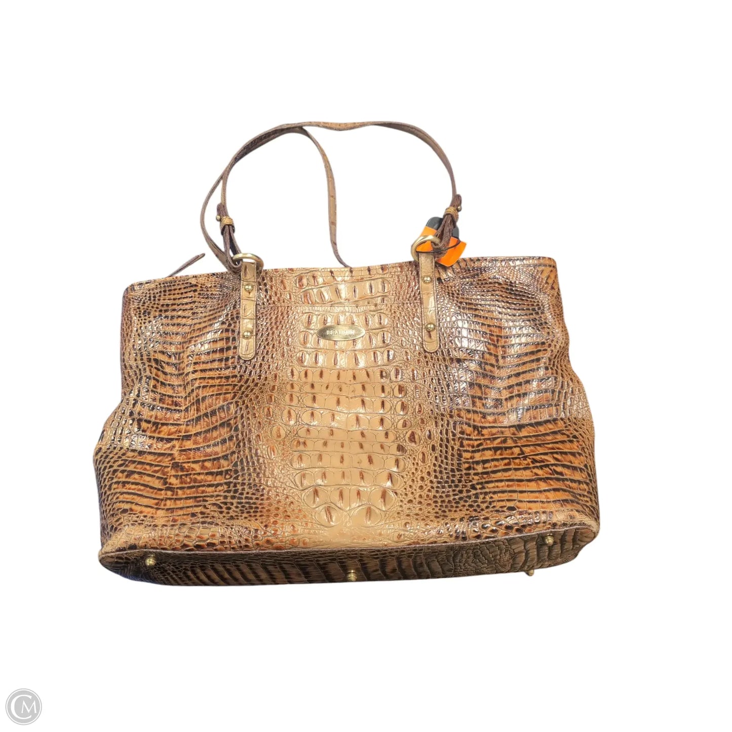 Handbag Designer By Brahmin, Size: Large