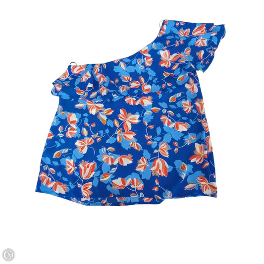 Top Sleeveless By Rose And Olive In Blue, Size: L