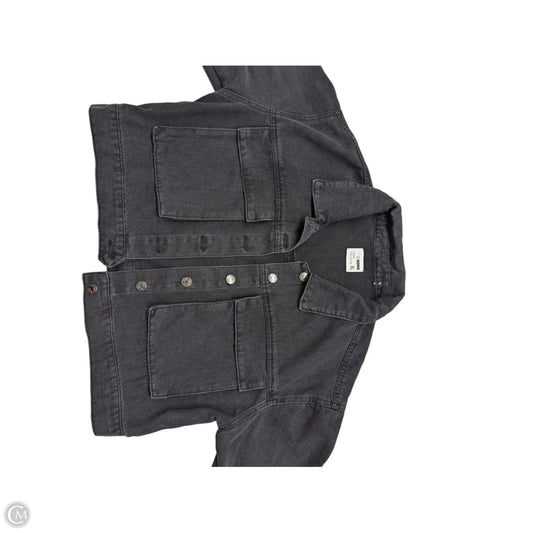 Jacket Denim By Ci Sono In Black Denim, Size: Xl