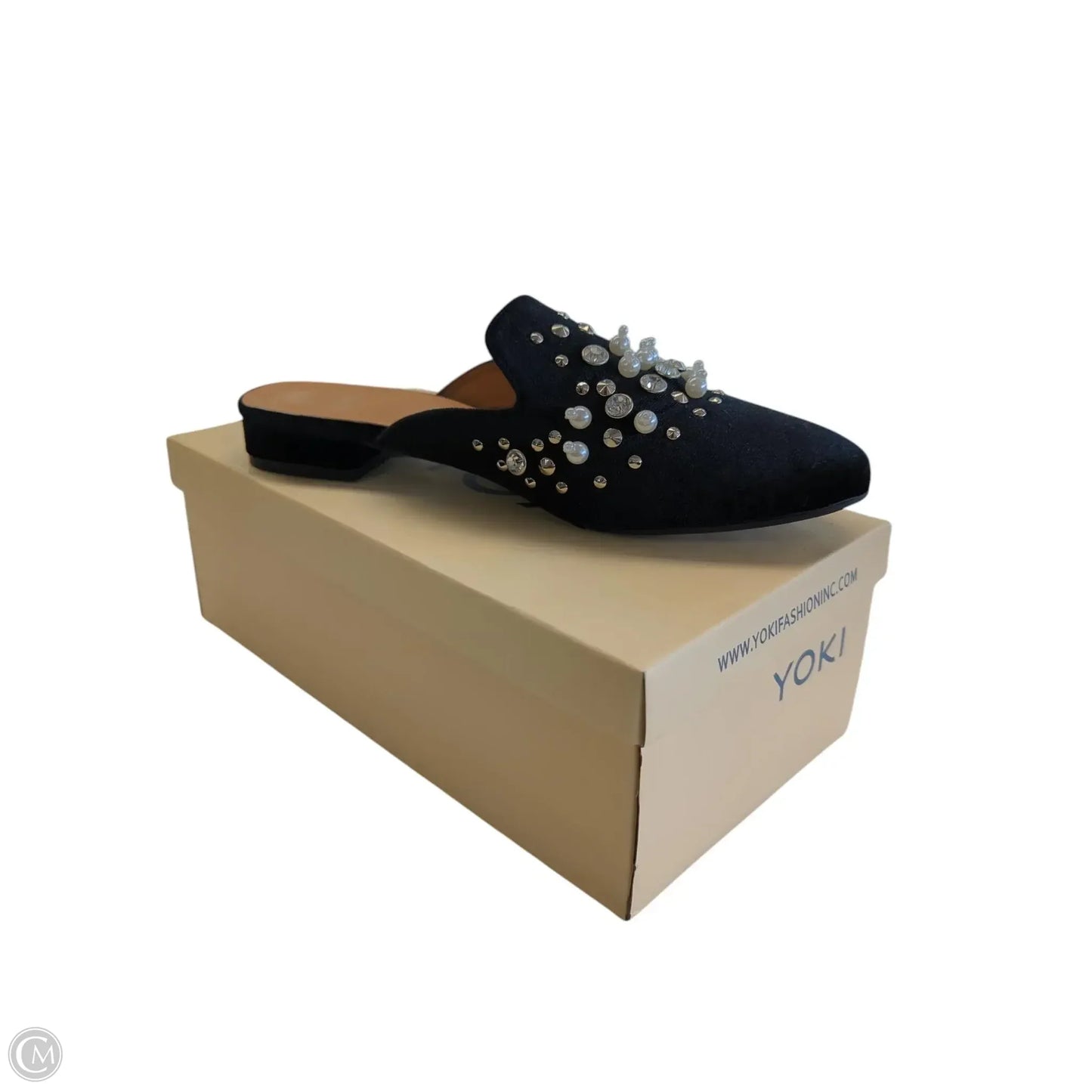Shoes Flats By Yoki In Black, Size: 9