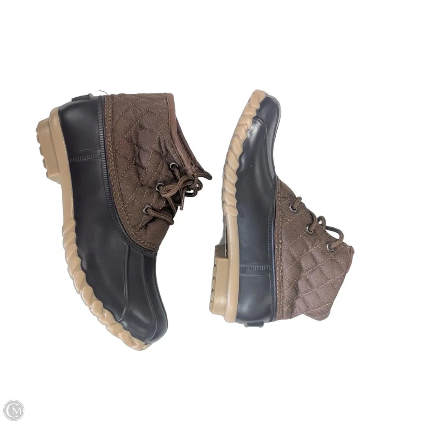 Boots Rain By St Johns Bay In Brown, Size: 8