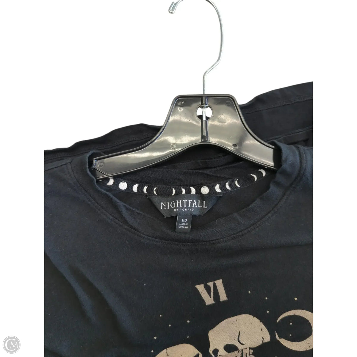 Top Short Sleeve Basic By Torrid In Black, Size: M