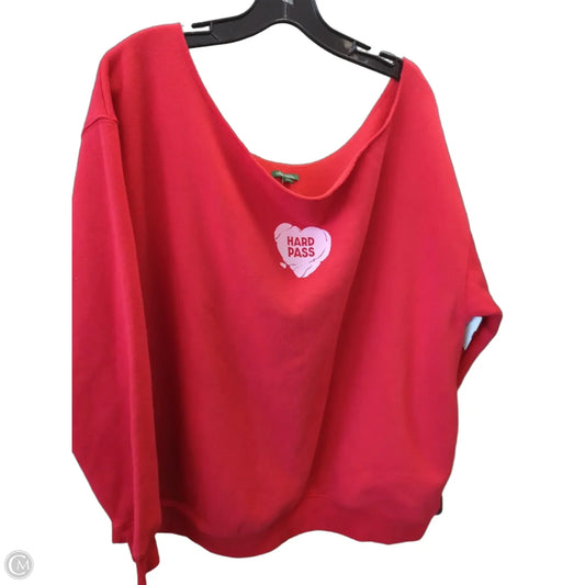 Sweatshirt Crewneck By Wild Fable In Red, Size: Xl