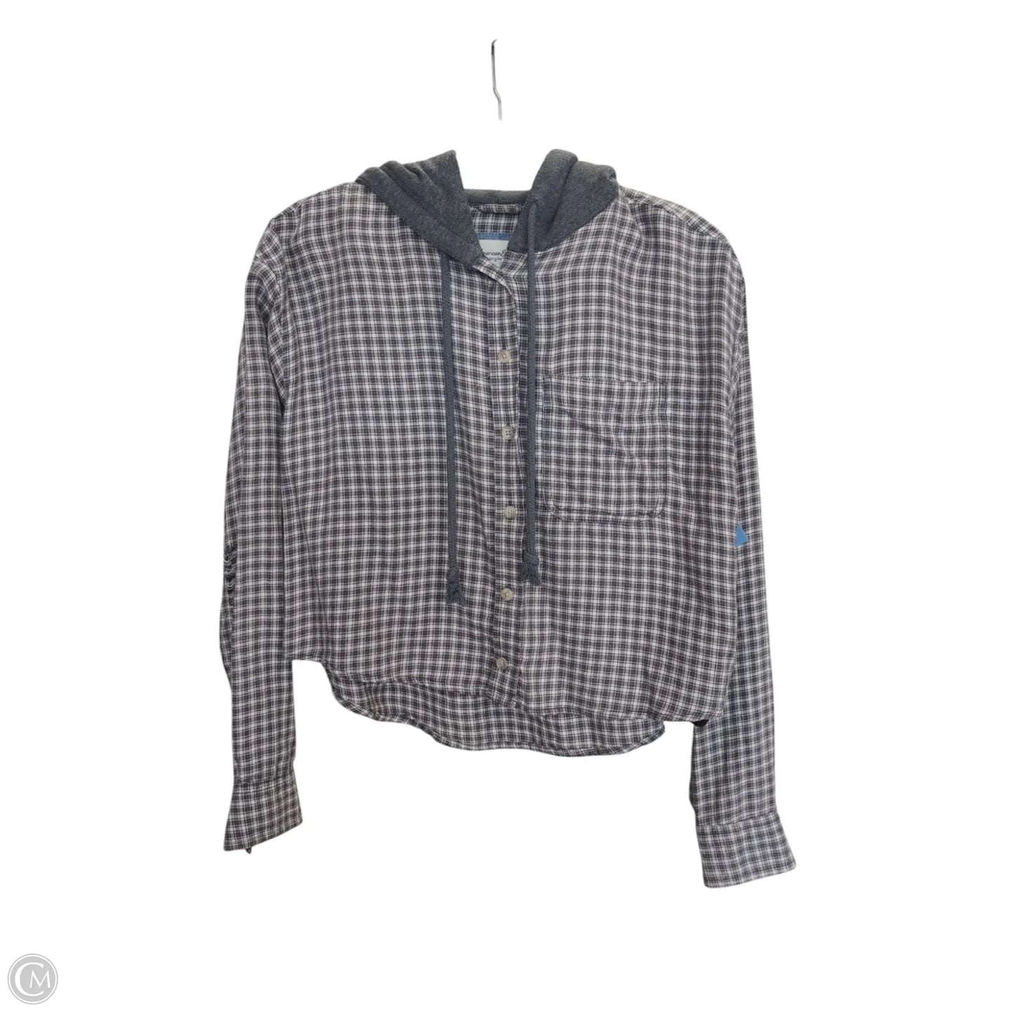 Jacket Other By American Eagle In Plaid Pattern, Size: Xs