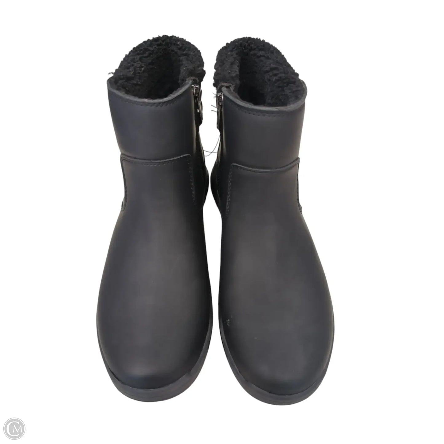 Boots Ankle Flats By Eddie Bauer In Black, Size: 8