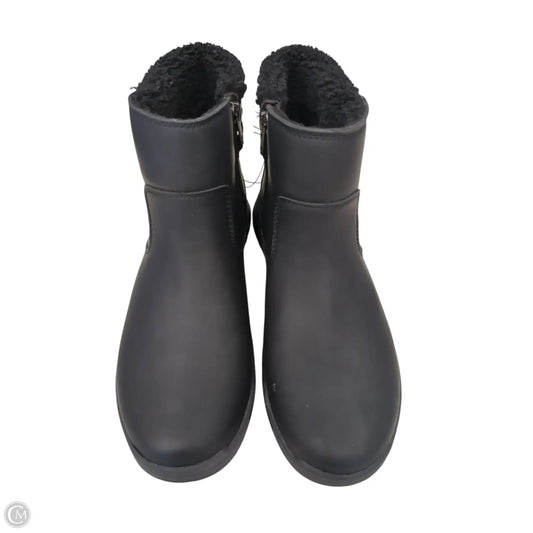 Boots Ankle Flats By Eddie Bauer In Black, Size: 8