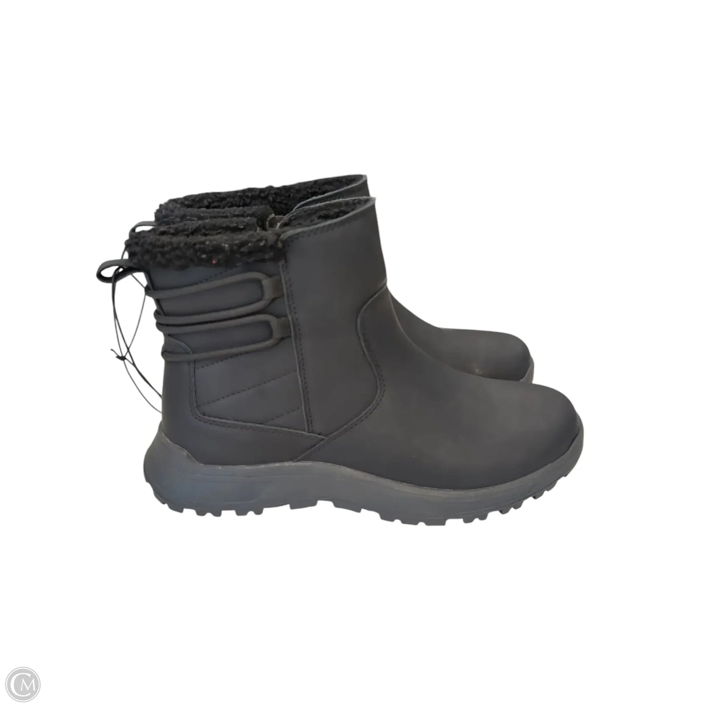 Boots Ankle Flats By Eddie Bauer In Black, Size: 8