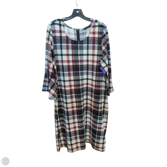 Dress Party Short By Ashley Stewart In Chevron Pattern, Size: 2x