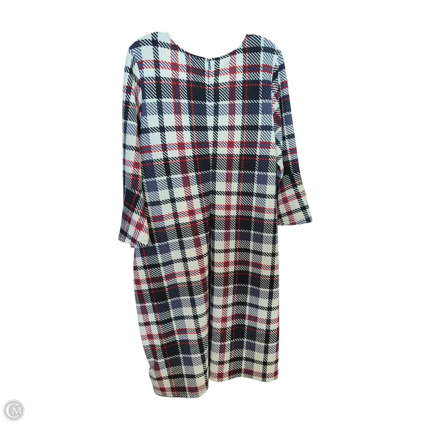Dress Party Short By Ashley Stewart In Chevron Pattern, Size: 2x