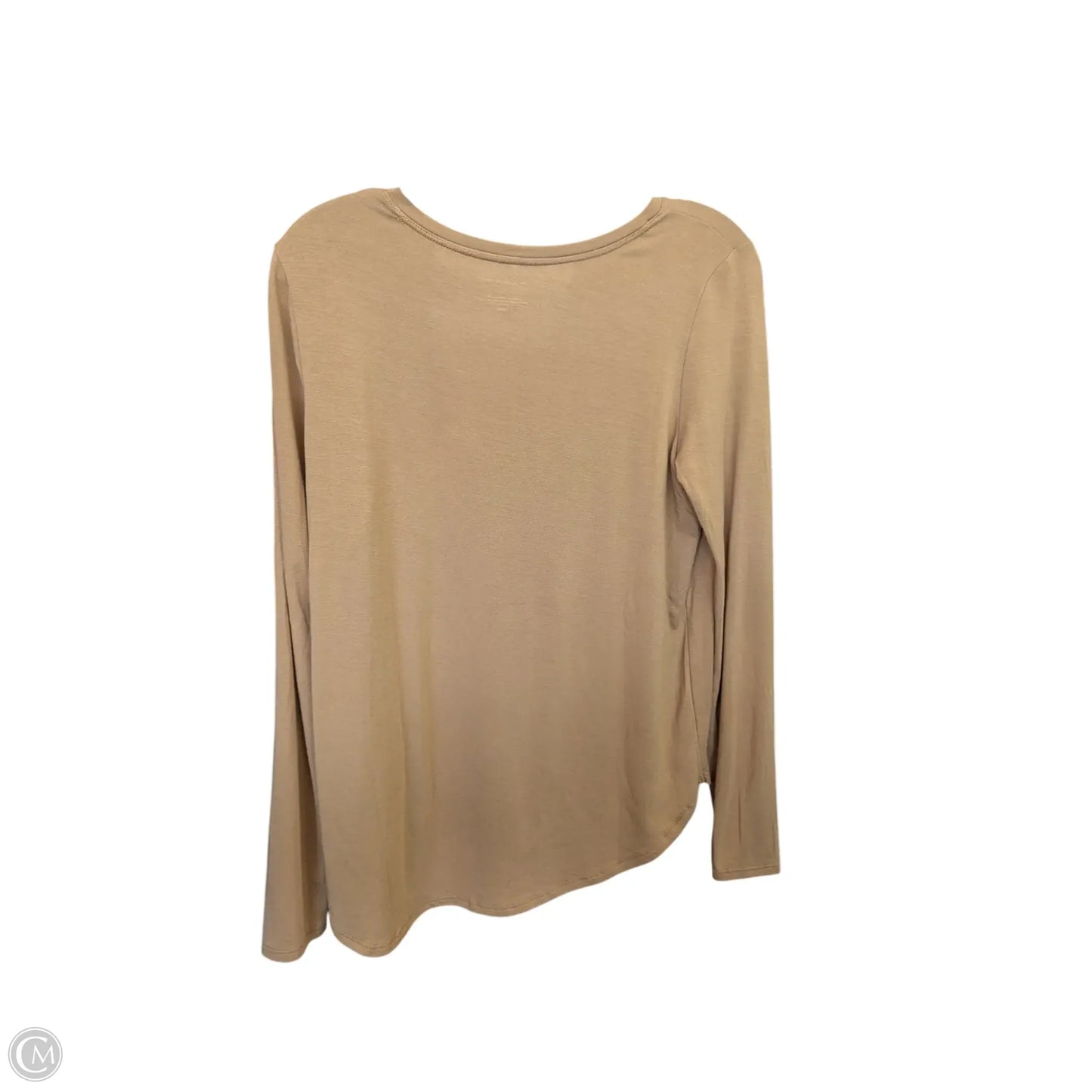 Top Long Sleeve By Tahari By Arthur Levine In Brown, Size: Sp