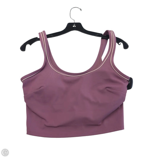 Athletic Bra By Joy Lab In Purple, Size: M