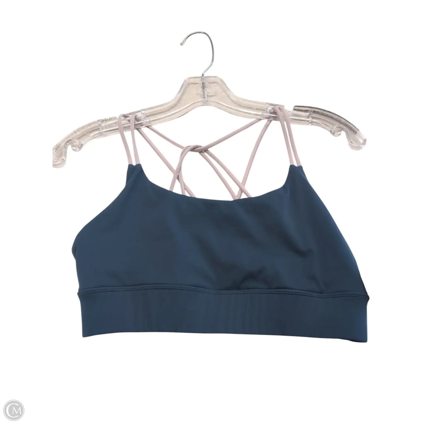 Athletic Bra By Clothes Mentor In Teal, Size: M