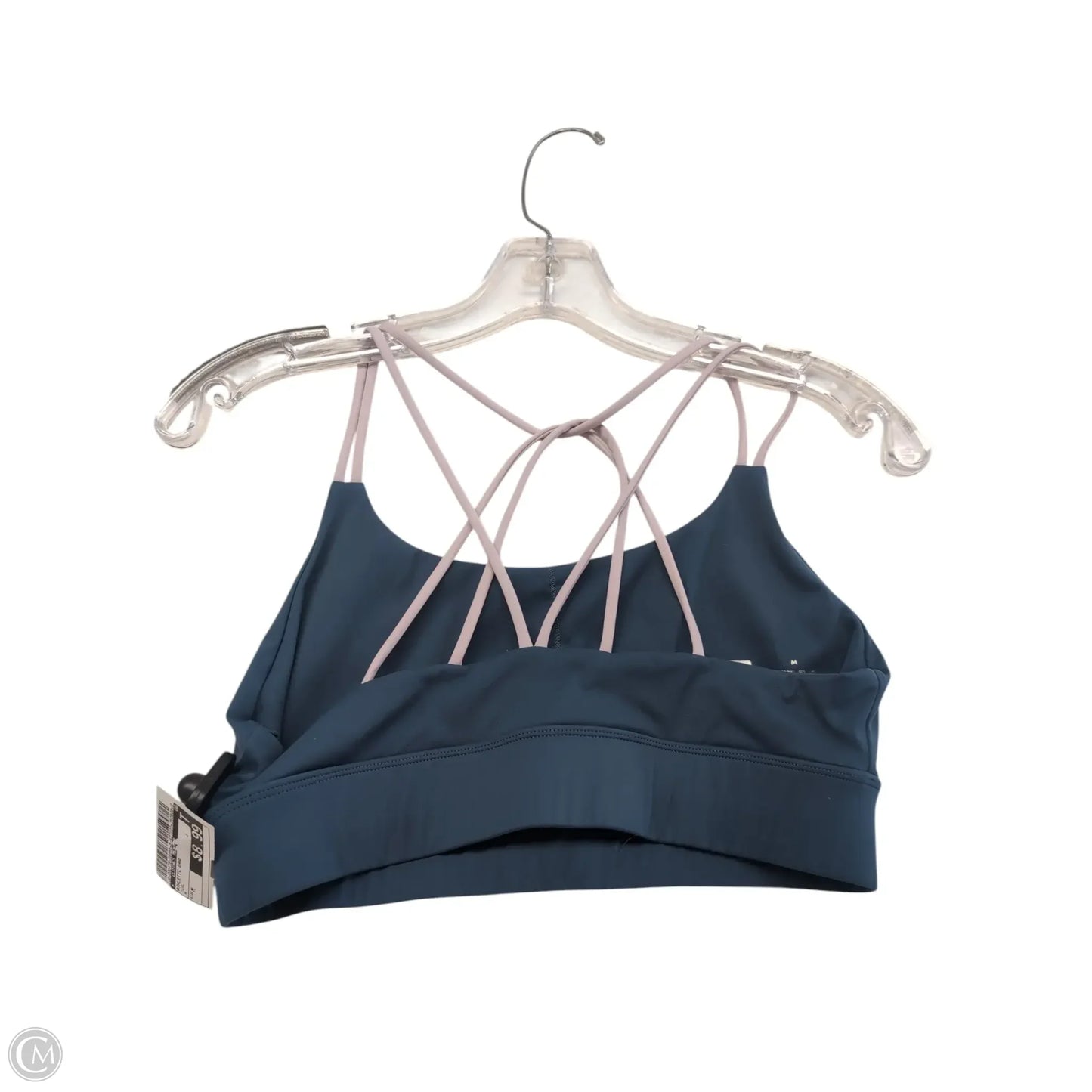 Athletic Bra By Clothes Mentor In Teal, Size: M